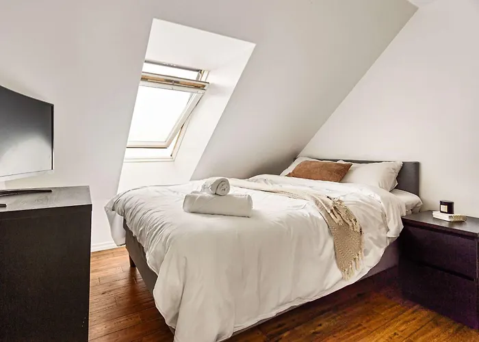 아파트 Heimby Homes - Large Penthouse In Skuteviken 베르겐